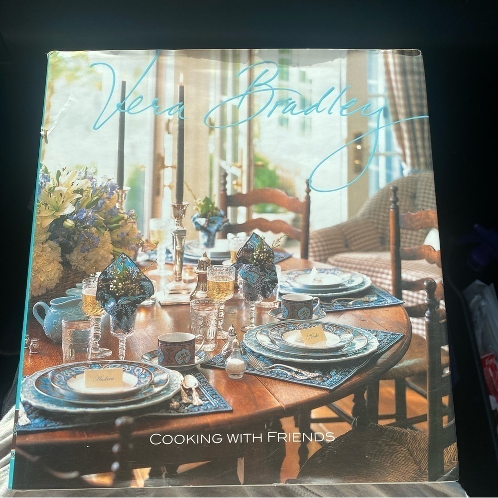 Vera Bradley Cooking With Friends Cookbook